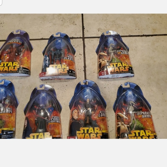 Star Wars Hasbro Revenge of the Sith ROTS 2005 Lot of 33 Set - Picture 7 of 9